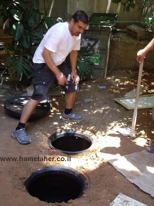 Oil-Water-Separator-Tarod-1100-liters-after installation-by-www.hametaher.co.il